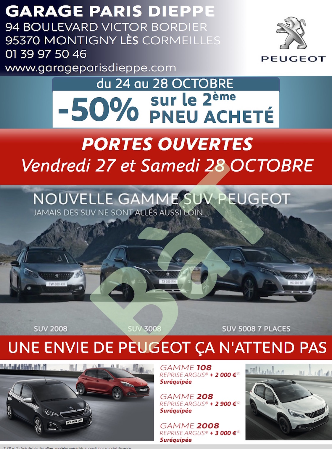 Garage Paris.Dieppe Actualités